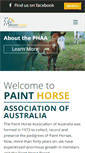 Mobile Screenshot of painthorse.com.au